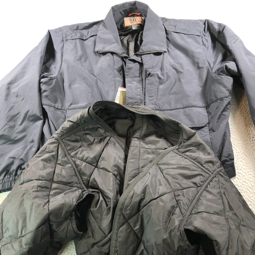 5.11 Tactical Jacket Mens 3XL XXXL Navy Blue Double Duty Police Security‎ NEW